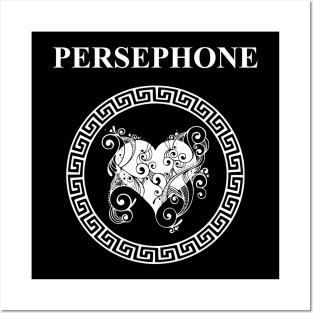 Persephone Ancient Greek Goddess Symbol Posters and Art